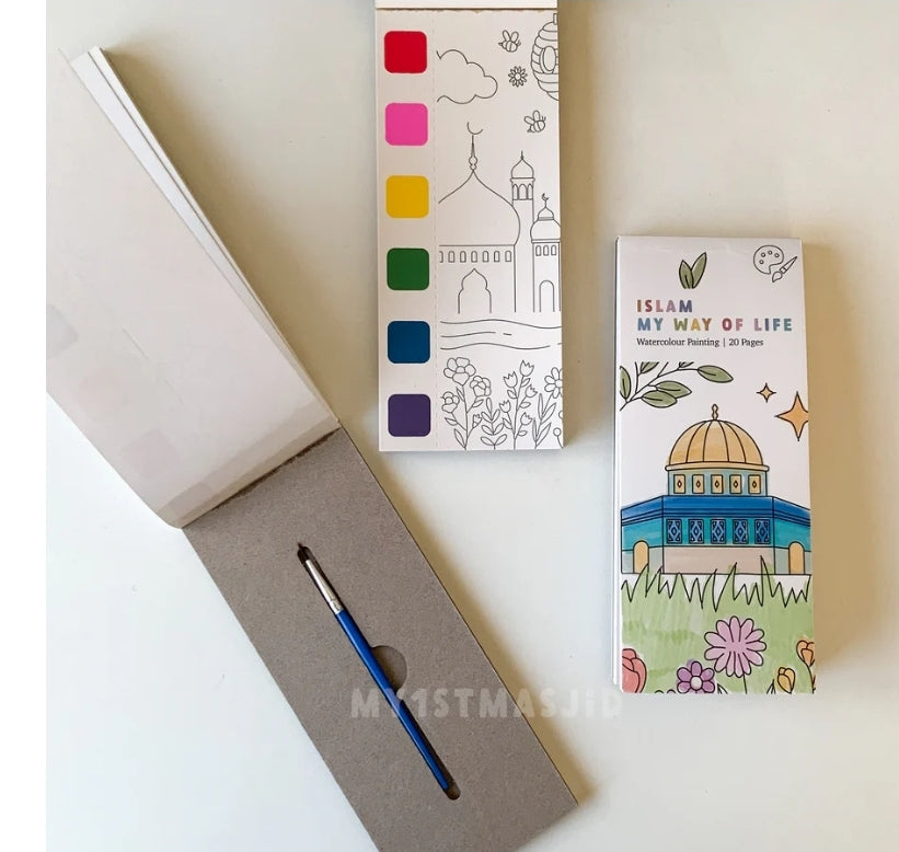Islam My Way Of Life - Mini Watercolour Booklet Set