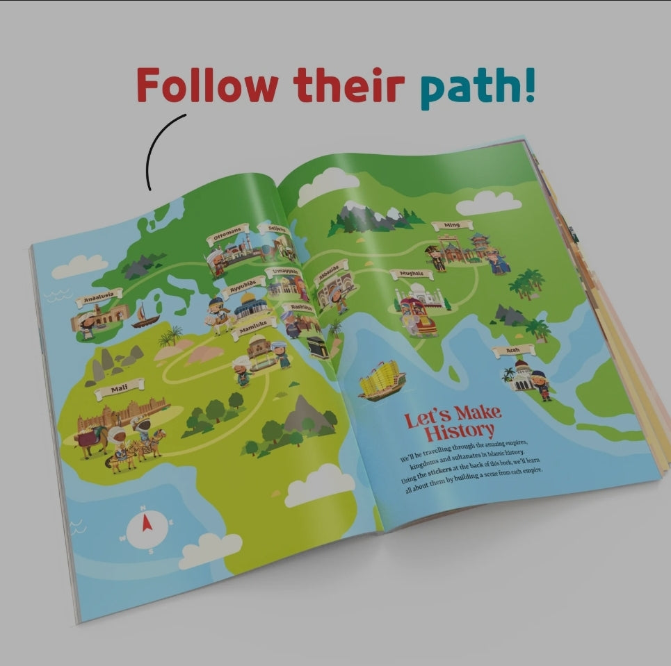 The Amazing Islamic History Sticker Book