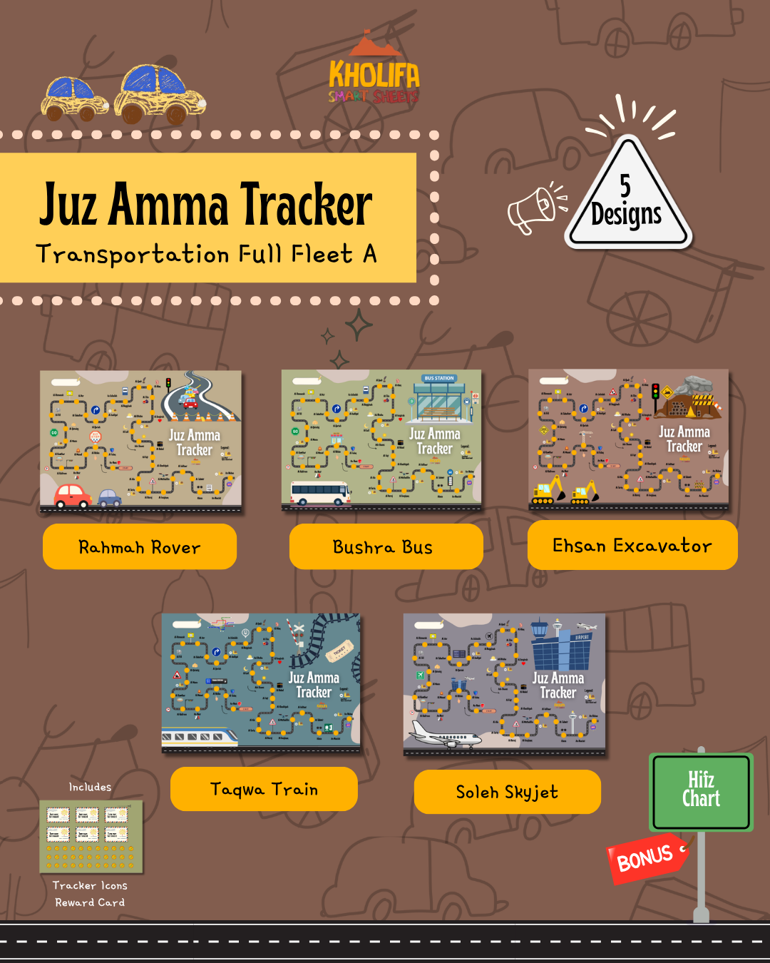 Juz Amma Tracker Only (Ehsan Excavator)