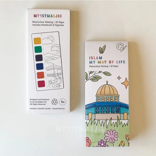 Islam My Way Of Life - Mini Watercolour Booklet Set