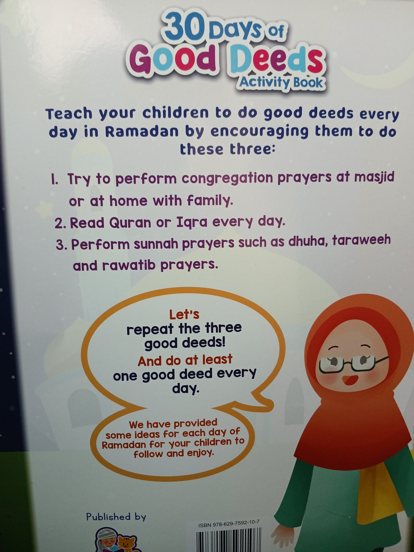 30 Days of Good Deeds Activity Book